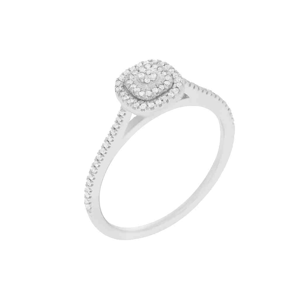 Diamond Halo Engagement Ring LR11302A